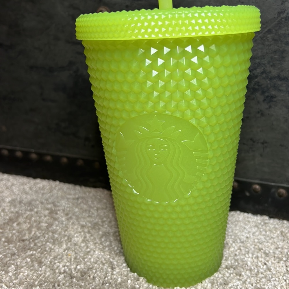 Starbucks Lemongrass Glow In the Dark Grande Cup 16oz New Tumbler - Picture 5 of 5